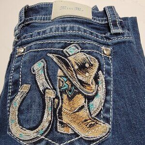 Miss me mid rise boot cut jeans